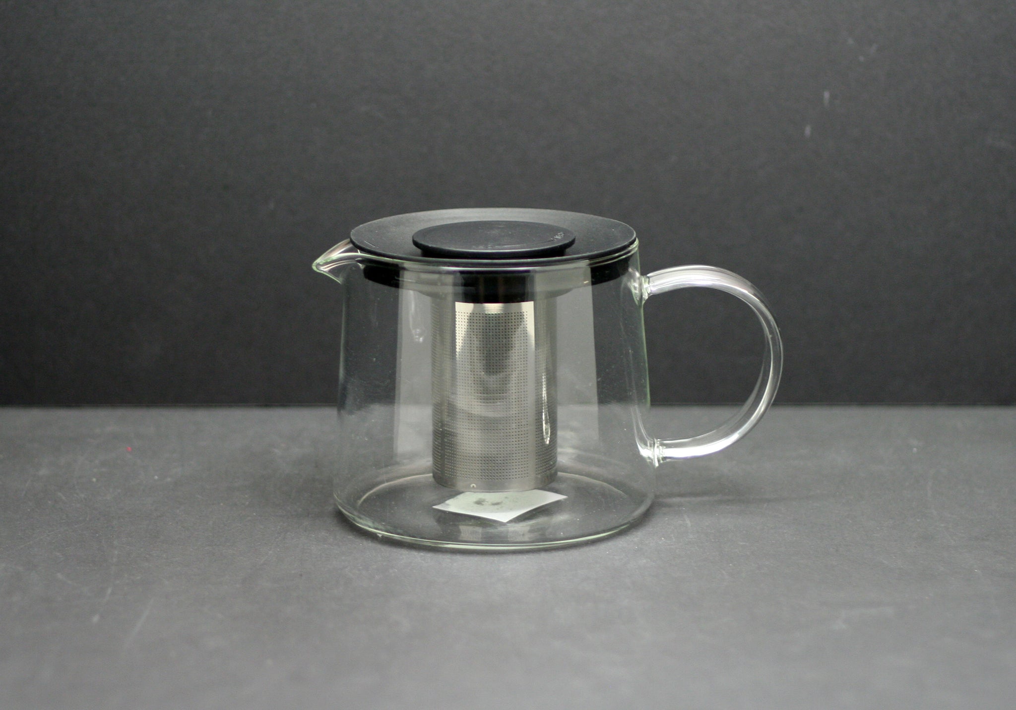 Borosilicate Glass Teapot – Black, S/S Infuser 1000 ml