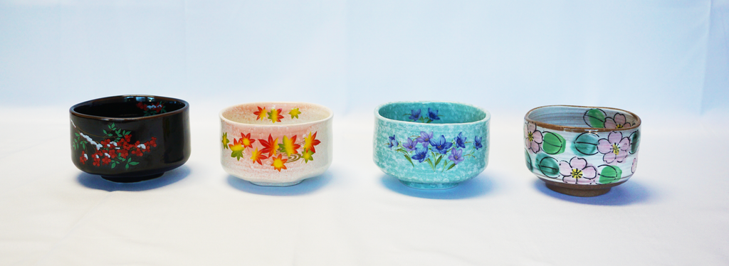Four season matcha bowls