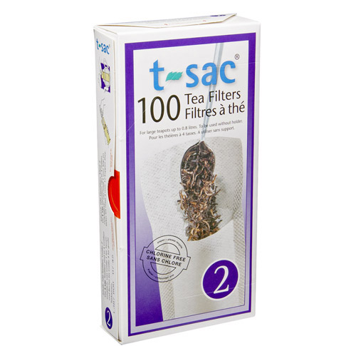 T-SAC Biodegradable Paper Filters (100 sacs per package)