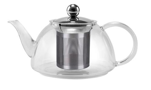 Transparent Pyrex Glass Teapot
